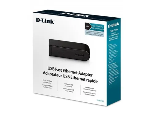Adaptatur Ethernet D-Link DUB-E100