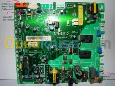 Réparation des cartes électroniques des chaudières