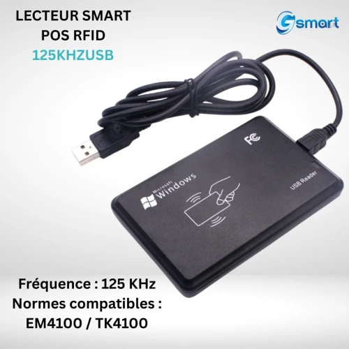 LECTEUR CARTE RFID 125 KHZ