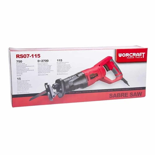 Scie Sabre Électrique 750W Worcraft RS07-115