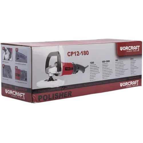 Polisseuse Ponceuse électrique 1200W WORCRAFT CP12-180