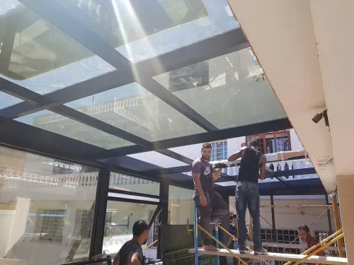 Alucobond,mur rideau, aluminium 