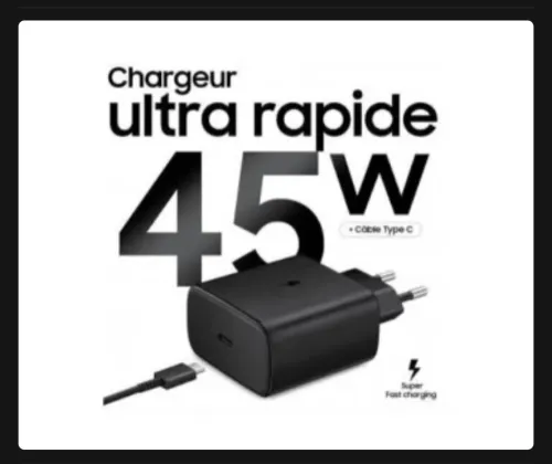 Chargeur 45W Samsung  Fast Charge USB-C