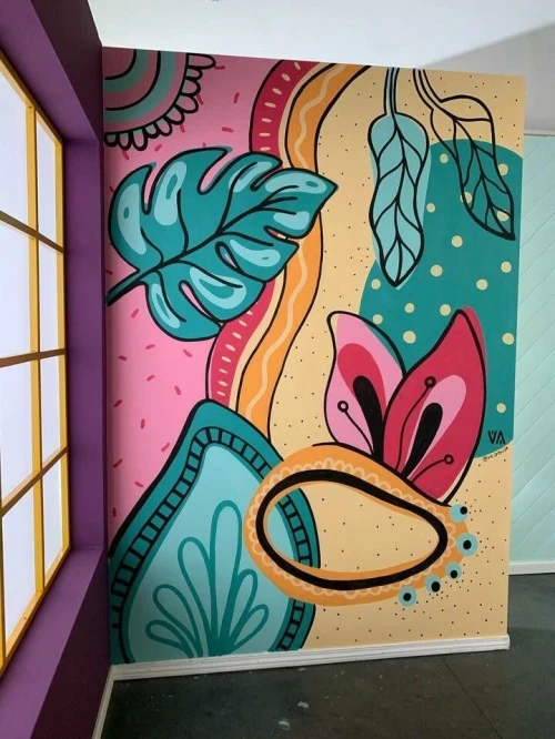 Dessinateur mural رسام جداريات