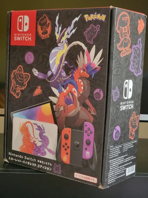 Nintendo switch oled édition pokémon