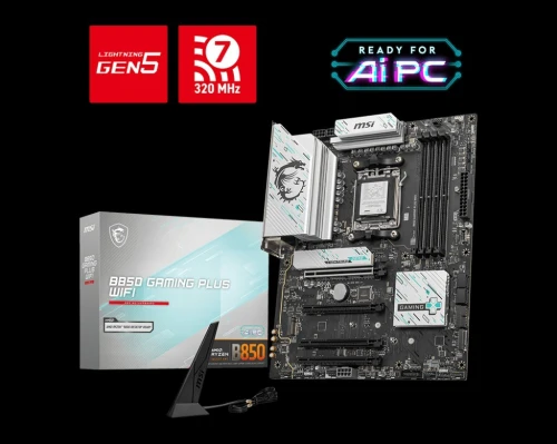 CARTE MERE MSI B850 GAMING PLUS WIFI (EN VENTE EN CONFIG)