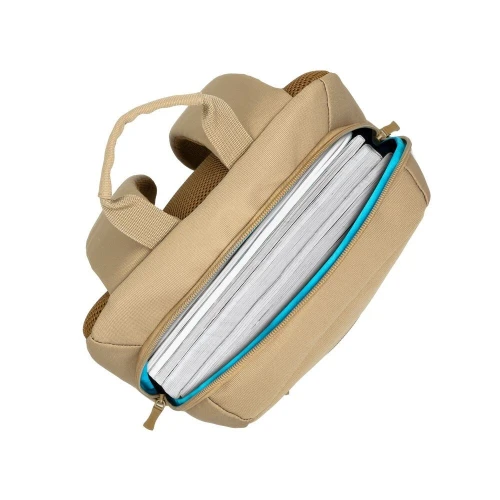 SAC A DOS RIVACASE 8264 BEIGE 14"