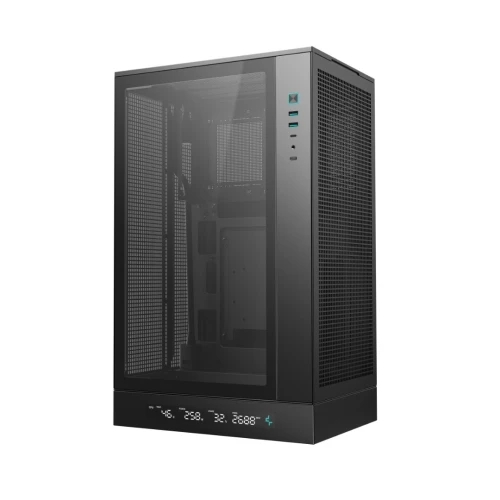 BOITIER DEEPCOOL CH270 DIGITAL BLACK