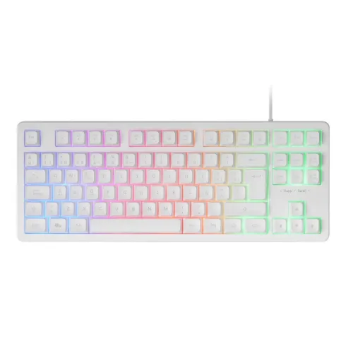 CLAVIER MARS GAMING MK023 WHITE