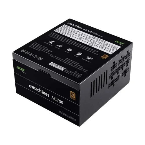 ALIMENTATION ACER 750W 80 PLUS BRONZE BLACK