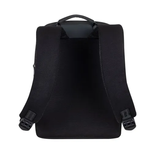 SAC A DOS RIVACASE 8521 BLACK CANVAS 13.3"
