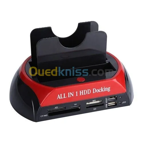 STATION ACCUEIL 2HDD IDE/SATA/CM 875