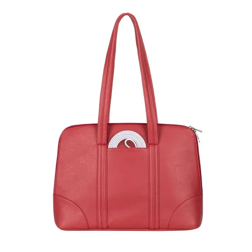 SAC A MAIN RIVACASE 8992 ROUGE 14" POUR FEMME