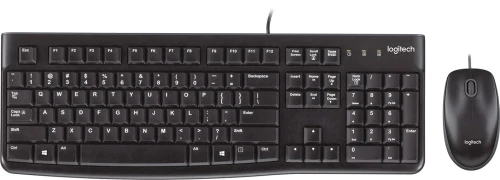 COMBO CLAVIER SOURIS LOGITECH MK120 AVEC FIL