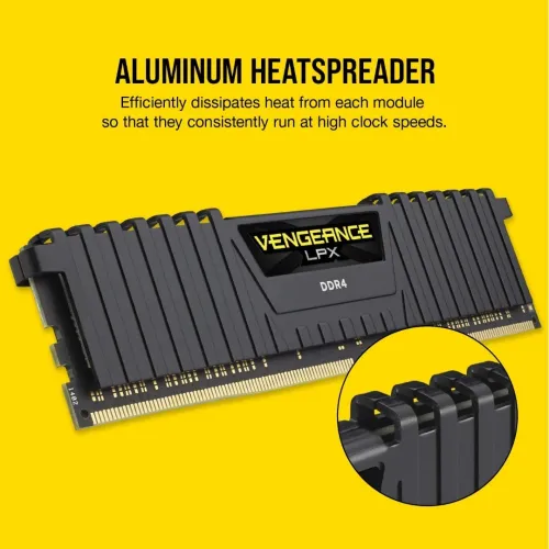 RAM CORSAIR VENGEANCE LPX 8GB DDR4 3200MHZ