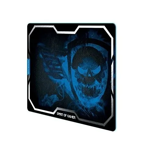TAPIS DE SOURIS SOG SKULL BLUE XL