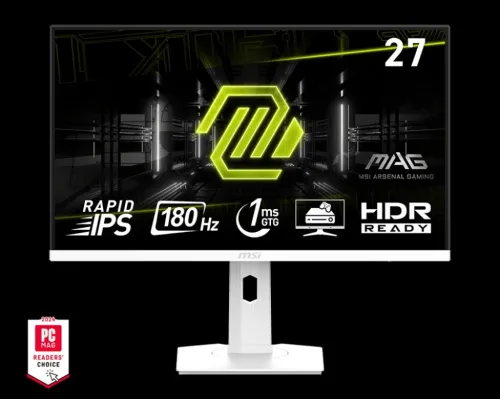 MONITEUR MSI MAG MP274PFW 27" 180HZ IPS 1MS FHD WHITE