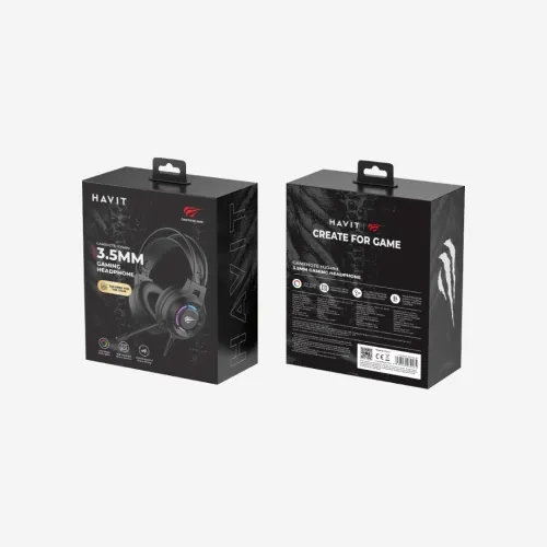 CASQUE GAMER HAVIT H2049D 3.5MM RGB