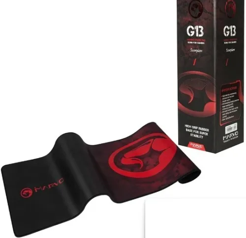 TAPIS DE SOURIS MARVO SCORPION G13 RED XL