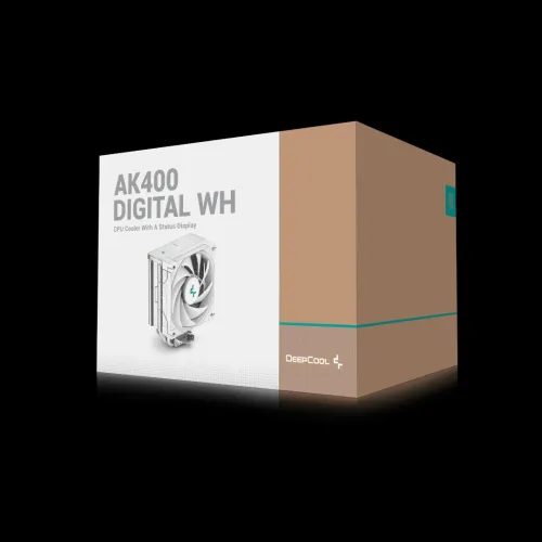 VENTILO CPU DEEPCOOL AK400 DIGITAL WHITE