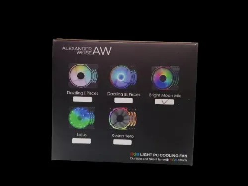 PACK 3X FAN ALEXANDER WISE BRIGHT MOON 120MM ARGB