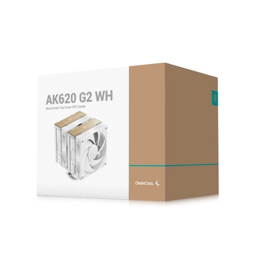 VENTILO CPU DEEPCOOL AK620 G2 WHITE / WOOD