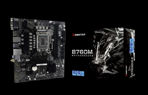 CARTE MERE BIOSTAR B760 MX DDR5 (EN VENTE EN CONFIG)