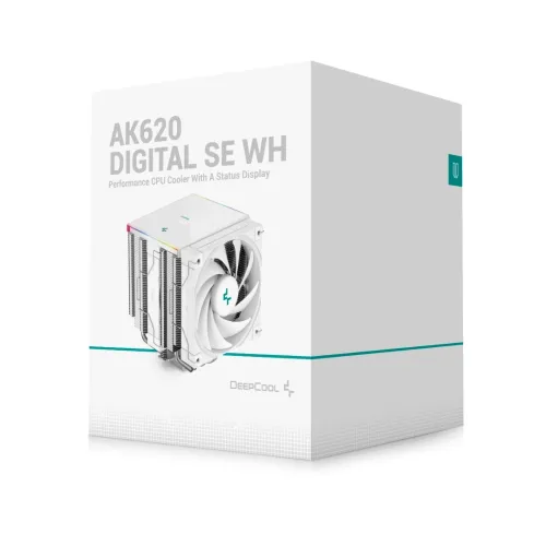 VENTILO CPU DEEPCOOL AK620  DIGITAL SE WHITE