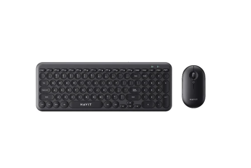 COMBO CLAVIER SOURIS SANS FIL HAVIT KB254GCM