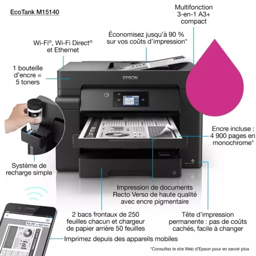 IMPRIMANTE EPSON M15140 A3