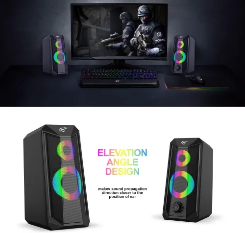 HAUT PARLEUR GAMING HAVIT SK202BT RGB