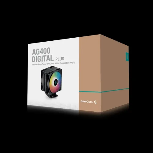 VENTILO CPU DEEPCOOL AG400 DIGITAL PLUS ARGB