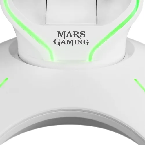 SUPPORT CASQUE MARS GAMING MHHX WHITE