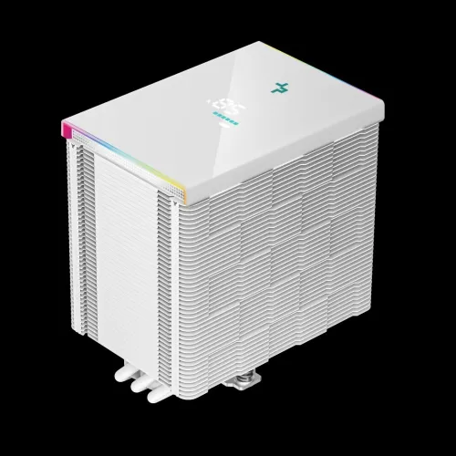 VENTILO CPU DEEPCOOL AK500 DIGITAL WHITE ARGB