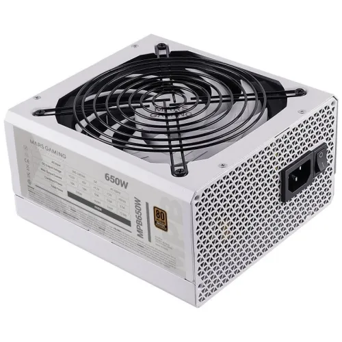 ALIMENTATION MARS GAMING MPB 650WAT 80+ BRONZE WHITE