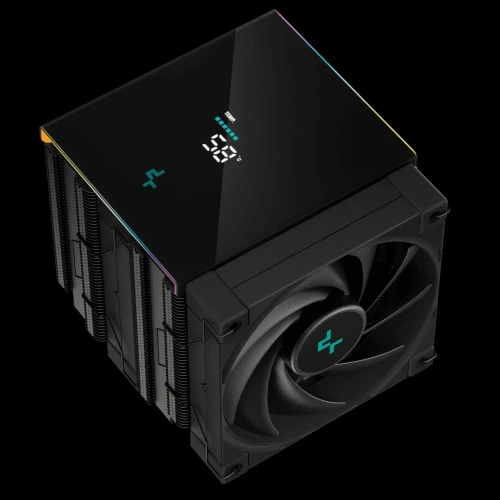 VENTILO CPU DEEPCOOL AK620 DIGITAL BLACK ARGB