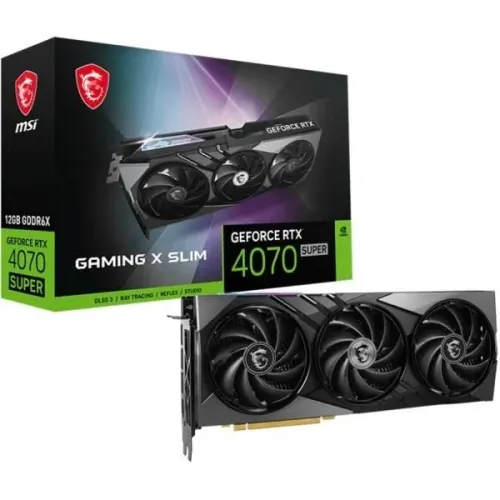 VGA MSI RTX 4070 SUPER 12GB GAMING X SLIM