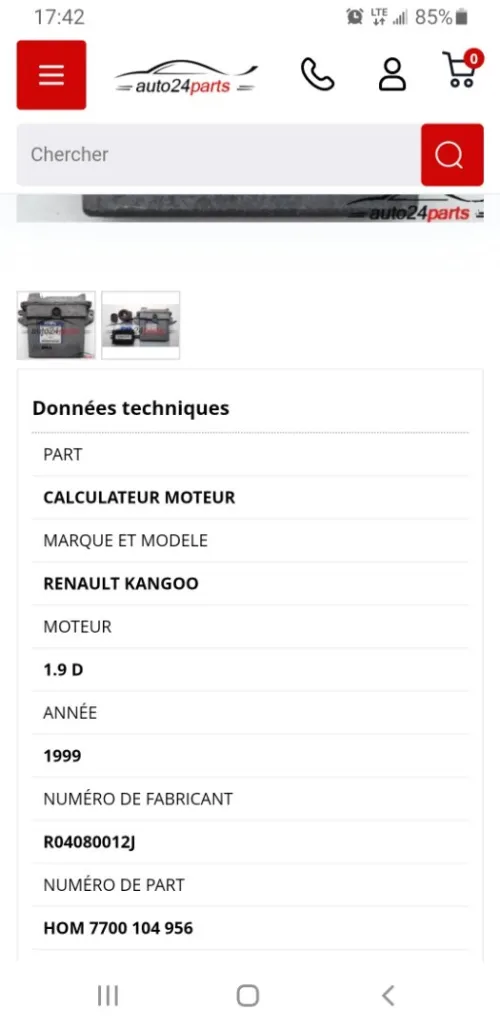 Turbo. Calculateur moteur. Boîtier filtre de carburant 