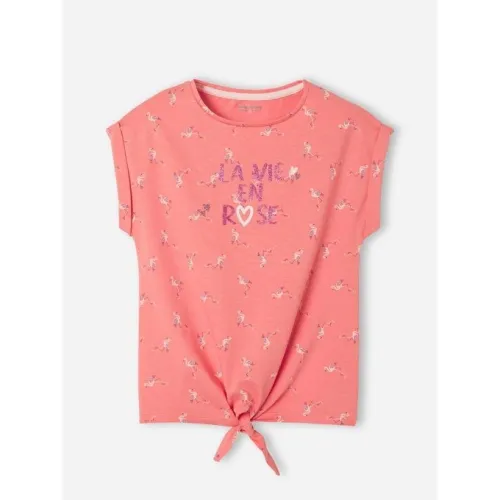 Verbaudet Ensemble Fille T-Shirt et Leggings mi- mollets - Oeko-Tex®