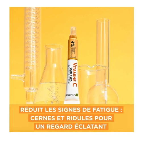 Soin Des Yeux Garnier Skin Active Booster D'éclat, Réduit Les Cernes & Signes De Fatigue, 15 ml, Produit d'Origine