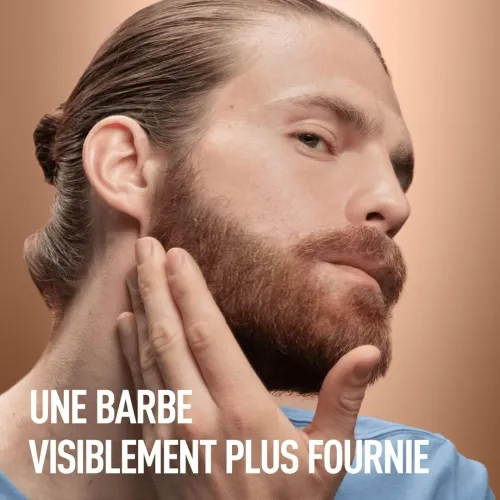 Sérum Épaississant Barbe King . C . Gillette, Avec Complexe De Vitamine B et Caféine- Produit Original, 50 ml