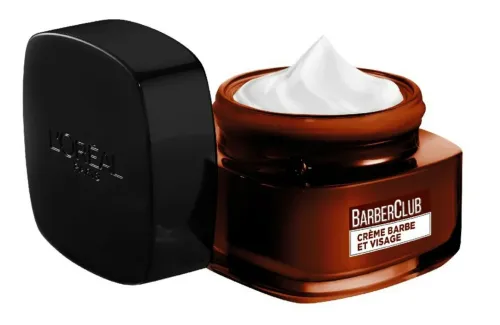 L'Oreal Men Expert Crème Nourrissante, Barbe & Visage, Barber Club, Produit Original,  50 Ml