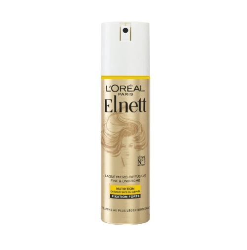 01 Laque L'Oreal Paris Coiffante Au Choix, Elnett, Fixation Forte Ou Extra Forte, 300 ml, Produit d'Origine