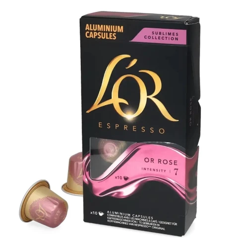 01 Pack de 10 Capsules L'Or Espresso, Différents Parfums & Intensity au Choix , Produit d'Origine