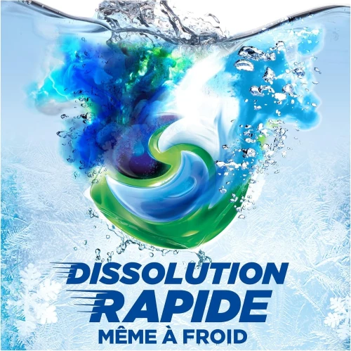 26 Capsules Lavages Machine Ariel, Active Odor Defense 4 en 1, Febreze, Produit d'Origine
