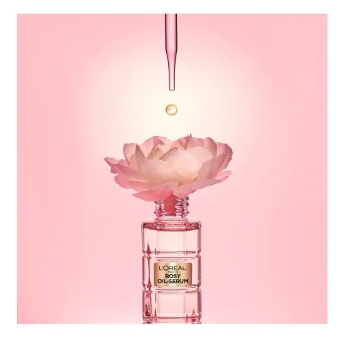 L'Oréal Paris - Sérum Huile Rosé, Soin Visage Anti-Âge Éclat & Nutrition Intense, Age Perfect Golden Age, 30 ml, Produit d'Origine