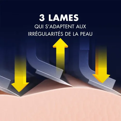 01 Pack de 03 Rasoirs Gillette Jetables Homme au Choix /  Sensor 3 Comfort Ou Sensor 3 Recycled, Avec Bande Lubrifiante, Produit d'Origine
