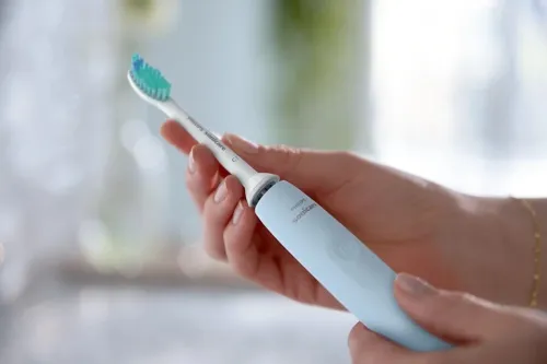 Philips Brosse à Dent Électrique, Sonicare Serie 2100, Bleu, Produit Original