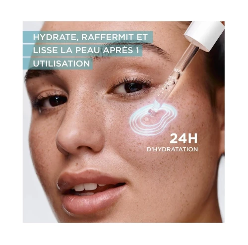 Super Sérum Garnier Repulpant, Hydratation Intense 24h,  Acide Hyaluronique & Aloe Vera, 30 ml, Produit d'Origine