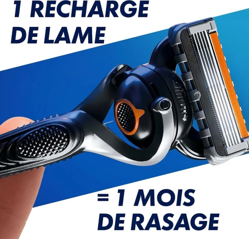 Gillette Rasoir Homme Proglide - 5 Lames, Lubrastrip Confort, produit d'Origine